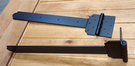 sheet metal box rolled hinges|heavy duty strap hinges large.